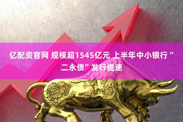 亿配资官网 规模超1545亿元 上半年中小银行“二永债”发行提速